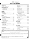 2003 Ford Escort Factory Workshop Service Manual