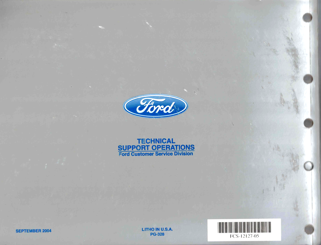 2005 Ford Ranger Pickup Factory Electrical Wiring Diagrams Manual