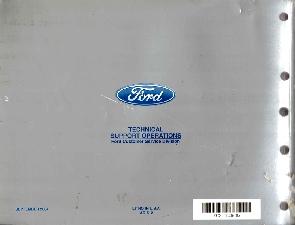 2005 Ford Explorer, Mercury Mountaineer Factory Electrical Wiring Diagrams Manual