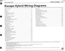 2005 Ford Escape Hybrid Factory Electrical Wiring Diagrams Manual