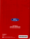 2011 Ford F-650 (F650), F-750 (F750) Super Duty Factory Workshop Service Manual