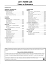 2011 Ford Lincoln Town Car Factory Workshop Service Manual