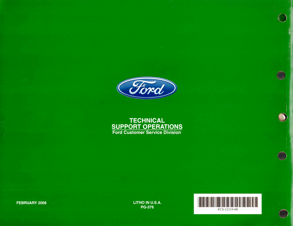2008 Ford Lincoln Town Car Factory Electrical Wiring Diagrams Manual