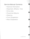 2000-2001 Saturn L-Series Factory Shop Service Repair Manual Set--LS, LS1, LS2, LW1, LW2, L100, L200, L300, LW200, LW300