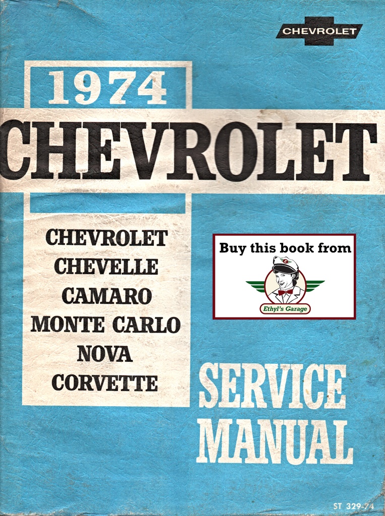 1975 Chevrolet Car OEM Service, Overhaul & Body Manual Set—Bel Air, Impala, Caprice Classic, Chevelle, Malibu, El Camino, Camaro, Monte Carlo, Nova