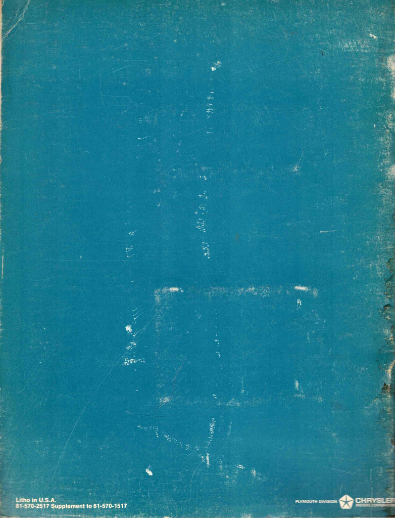 1972 Plymouth Cricket Factory Shop Repair Service Manual Supplement