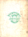 1968 Chevrolet Corvair Factory Shop Repair Chassis Service Manual Supplement