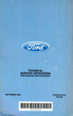 2006 Ford Car Factory Specifications Book--Town Car, Crown Victoria/Grand Marquis, Five Hundred/Montego/Freestyle, Fusion/Milan/Zephyr, Focus, Ford GT, Taurus/Sable, Mustang, Thunderbird, LS