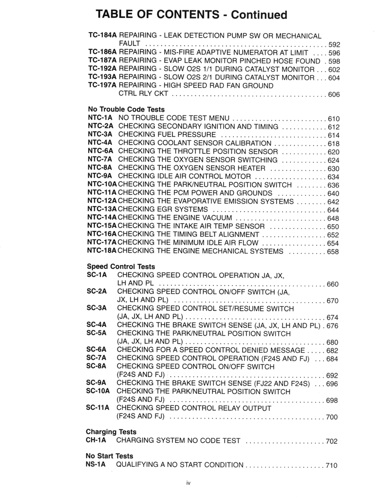1997 Chrysler/Dodge/Eagle/Plymouth 2.0L/2.4L/2.5L/3.3L/3.5L SFI Passenger Car Powertrain Diagnostic Procedures Factory Service Manual