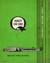 1968 Ford Passenger Car Maintenance & Lubrication Manual--Continental, Cougar, Fairlane, Falcon, Ford, Mercury, Montego, Mustang, Thunderbird