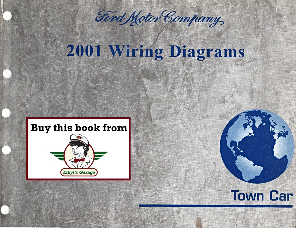 2001 Ford Lincoln Town Car Electrical Wiring Diagrams Manual