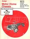 1973 Dodge Motor Home Chassis M-300 M-375 RM-300 RM-350 RM-400 Shop Maintenance Repair Service Manual