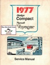 1977 Dodge Sportsman, Tradesman and Plymouth Voyager Factory Shop Repair Service Manual