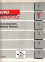 1990 Pontiac Firebird OEM Factory Shop Service Repair Manual