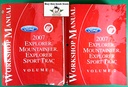 2007 Ford Explorer, Sport Trac & Mercury Mountaineer Original OEM Factory Shop Service Workshop Manual 2 Vol Set