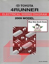 2009 Toyota 4Runner OEM Shop Service Repair Electrical Wiring Diagram Manual