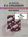 2009 Toyota FJ Cruiser OEM Shop Service Repair Electrical Wiring Diagram Manual