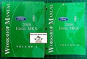 2008 Ford Edge and Lincoln MKX OEM Factory Shop Repair Service Workshop Manual Complete Set