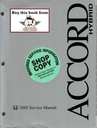 2005 Honda Accord Hybrid OEM Factory Shop Repair Service Manual