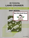 2007 Toyota Land Cruiser UZJ100 OEM Electrical Wiring Diagram Manual