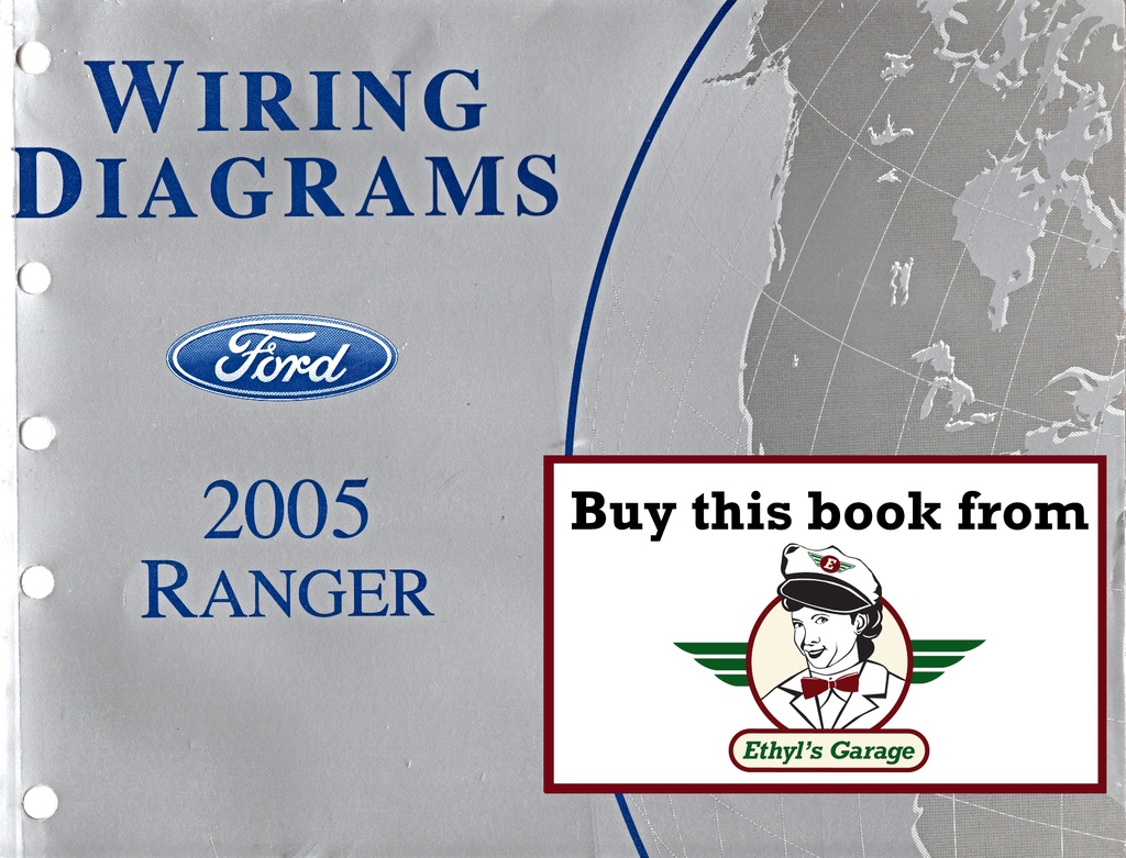 2005 Ford Ranger Pickup Factory Electrical Wiring Diagrams Manual