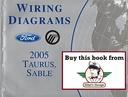 2005 Ford Taurus, Mercury Sable Factory Electrical Wiring Diagrams Manual