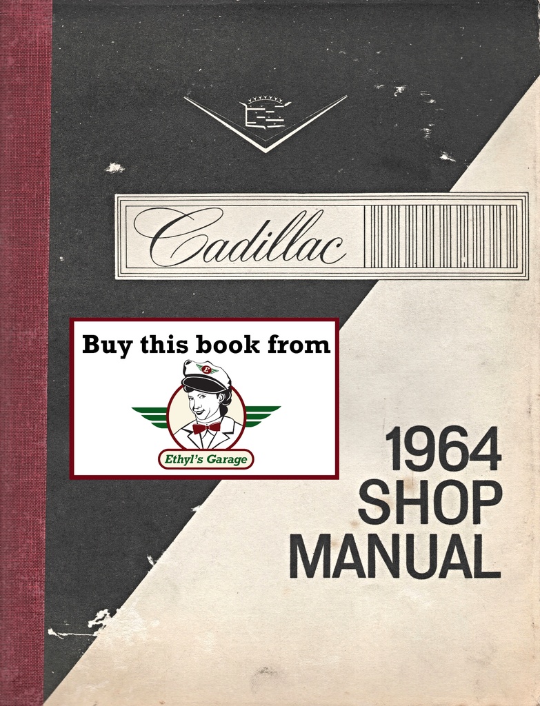 1964 Cadillac de Ville, Fleetwood, Eldorado Shop Service Repair Manual