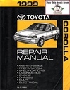 1999 Toyota Corolla ZZE110 OEM Shop Service Repair Manual