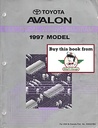 1997 Toyota Avalon OEM Shop Service Repair Electrical Wiring Diagram Manual