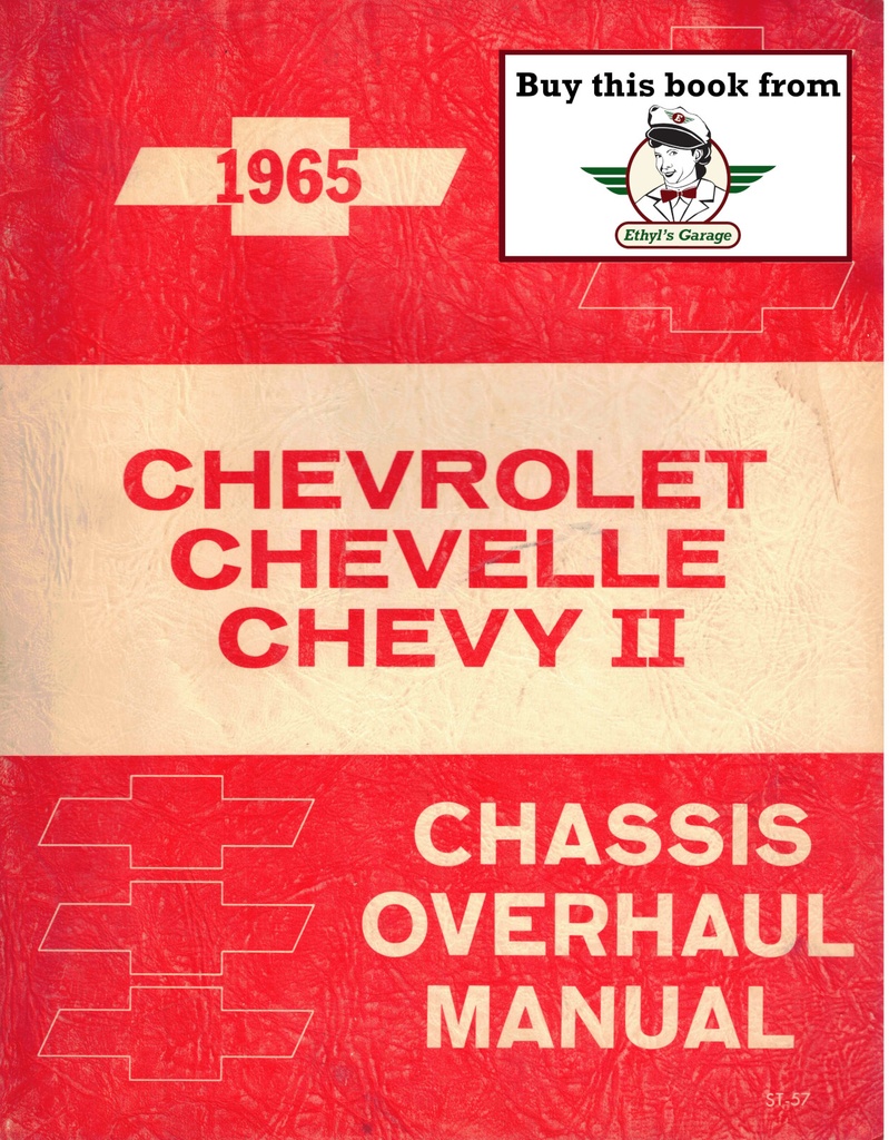 1965 Chevrolet • Chevelle • Chevy II Chassis Overhaul Manual