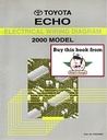 2000 Toyota Echo OEM Shop Service Repair Electrical Wiring Diagram Manual