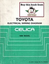 1989 Toyota Celica OEM Shop Service Repair Electrical Wiring Diagram Manual
