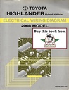 2008 Toyota Highlander Hybrid OEM Shop Service Repair Electrical Wiring Diagram Manual