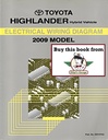 2009 Toyota Highlander Hybrid OEM Electrical Wiring Diagram Manual