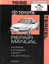1996 Toyota Tercel OEM Shop Service Repair Manual