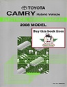 2008 Toyota Camry Hybrid OEM Shop Service Repair Electrical Wiring Diagram Manual