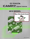 2010 Toyota Camry Hybrid OEM Shop Service Repair Electrical Wiring Diagram Manual