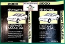 2000 Toyota Camry Solara OEM Shop Service Repair Manual 2 Vol Set
