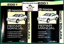 2001 Toyota Camry Solara OEM Shop Service Repair Manual 2 Vol Set