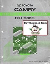 1991 Toyota Camry OEM Shop Service Repair Electrical Wiring Diagram Manual