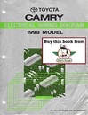 1998 Toyota Camry OEM Shop Service Repair Electrical Wiring Diagram Manual