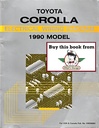 1990 Toyota Corolla AE92 AE95 OEM Shop Service Repair Electrical Wiring Diagram Manual