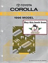 1996 Toyota Corolla AE101 AE102 OEM Shop Service Repair Electrical Wiring Diagram Manual