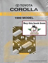1999 Toyota Corolla ZZE110 OEM Shop Service Repair Electrical Wiring Diagram Manual