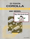 2001 Toyota Corolla ZZE110 OEM Shop Service Repair Electrical Wiring Diagram Manual