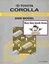 2009 Toyota Corolla AZE141 ZRE142 OEM Shop Service Repair Electrical Wiring Diagram Manual