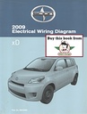 2009 Scion xD ZSP110 OEM Shop Service Repair Electrical Wiring Diagram Manual