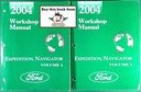 2004 Ford Expedition and Lincoln Navigator Workshop Manual Complete Set