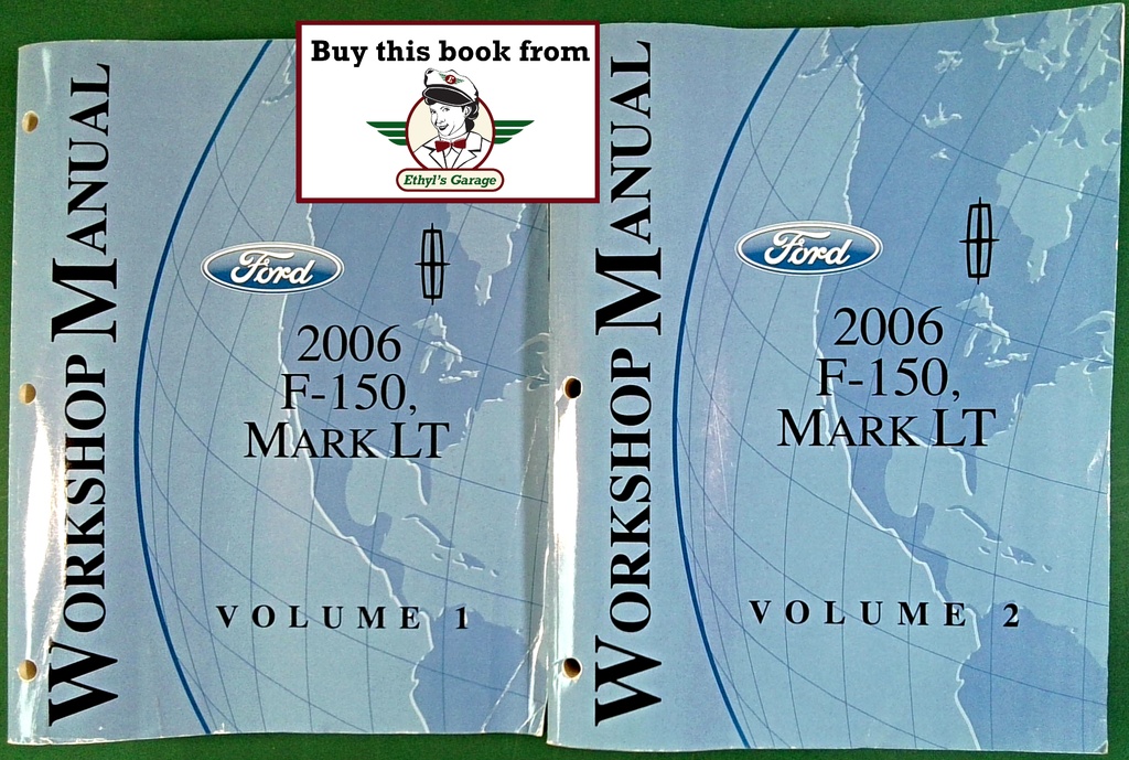 2006 Ford F-150, Lincoln Mark LT Original Factory Shop Service Repair Workshop Manual Set