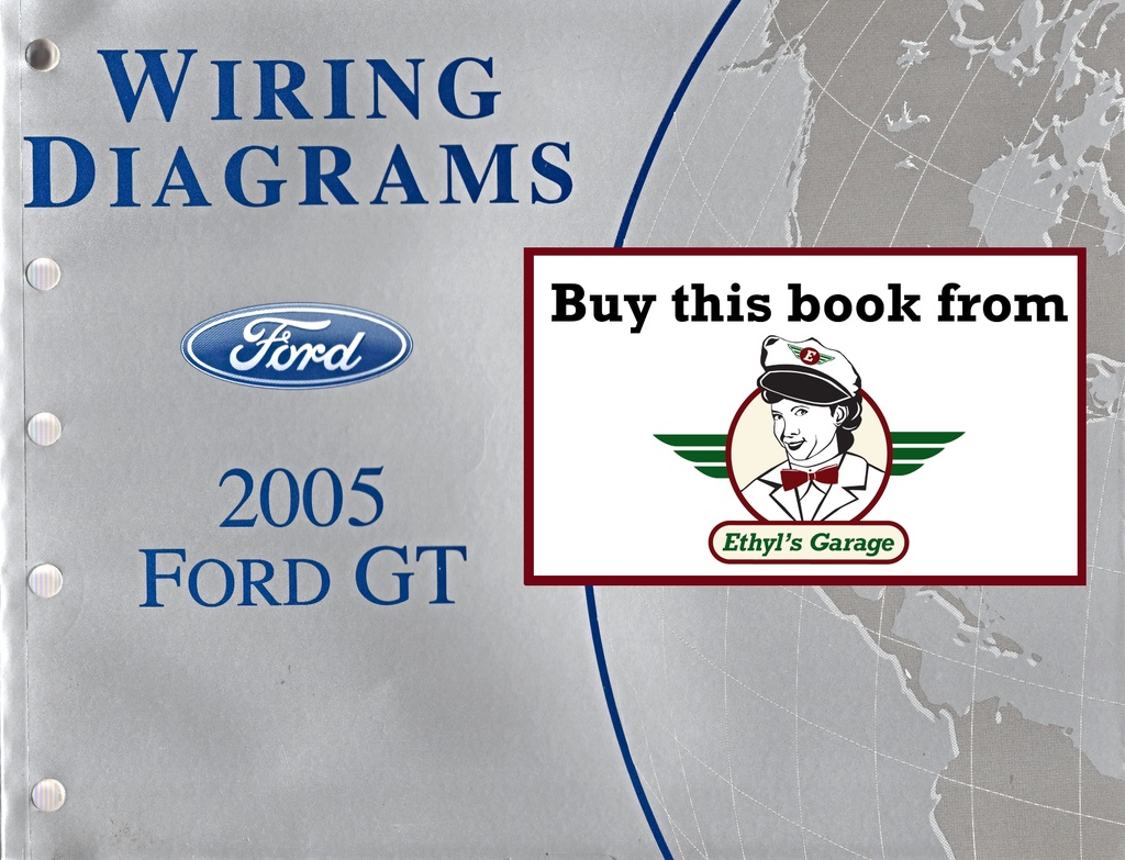2005 Ford GT Factory Electrical Wiring Diagrams Manual